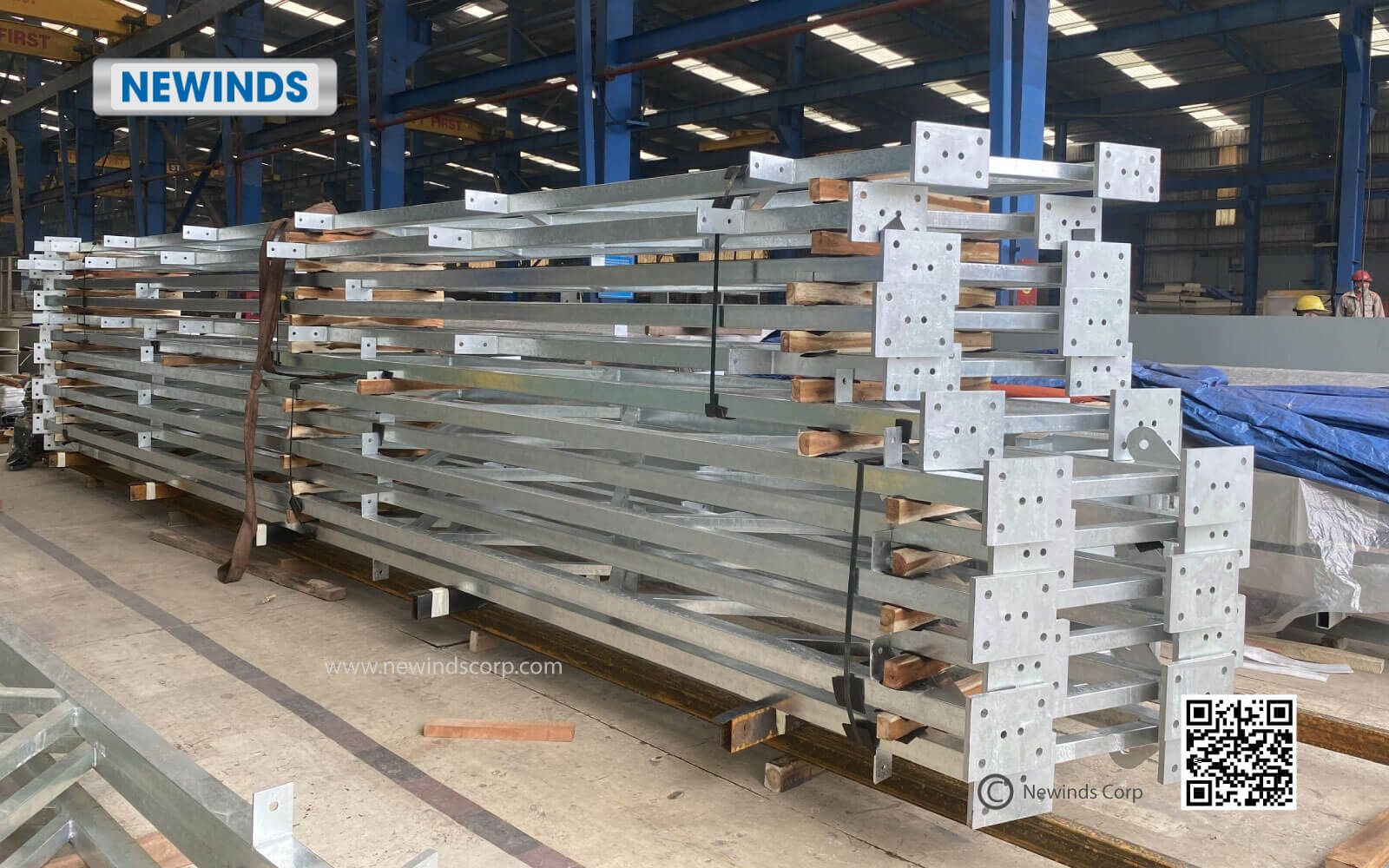 Steel truss structures