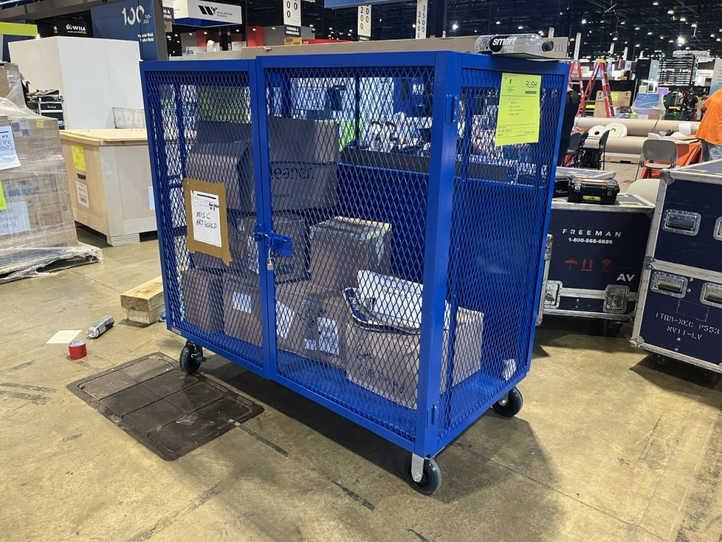 Welded Security Carts