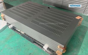 Powder coated sheet metal enclosures