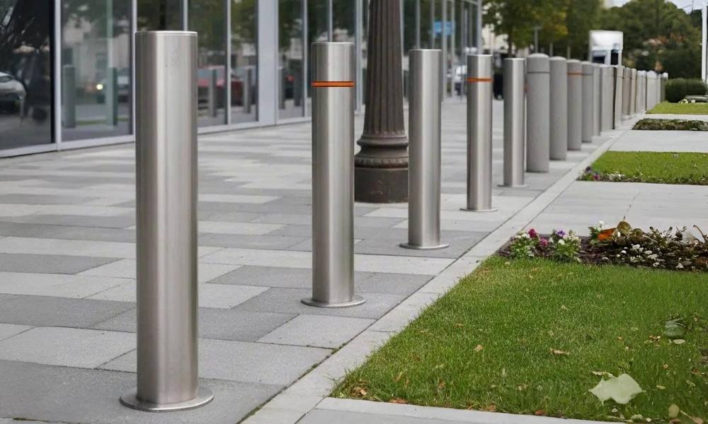 Steel Bollards For Industrial Space Safety Bollards Steel Bollards For Industrial Space Safety Bollards