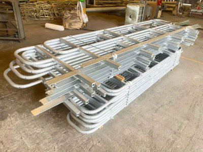 Galvanised handrails