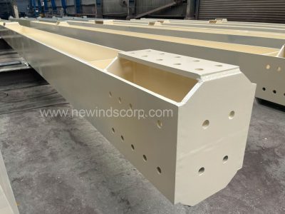 Heavy steel post