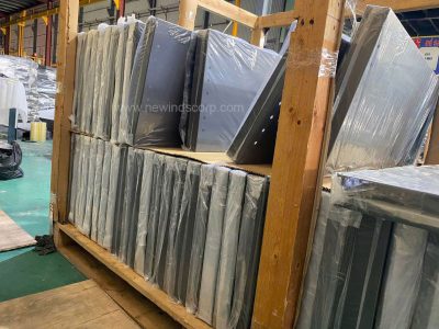 Metal steel shelf