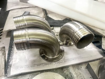 Stainless steel pipe parts