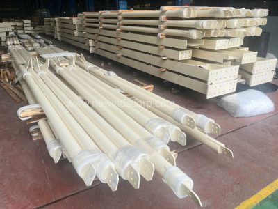 Steel poles