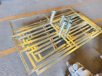 Welded stub tubs