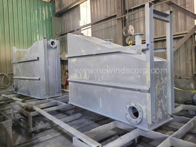 Custom steel hoppers